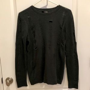 Aqua Cashmere Sweater dark Green